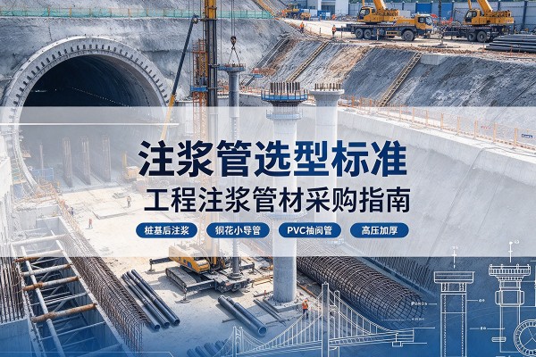 西工注浆管选型标准