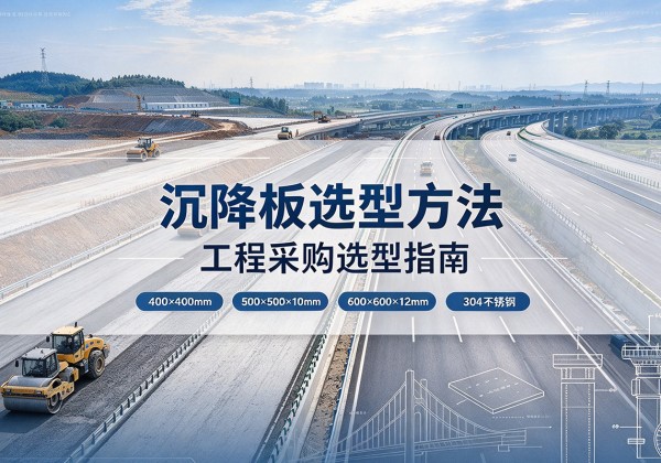 西工沉降板选择方法