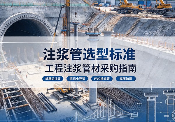 西工注浆管选型标准